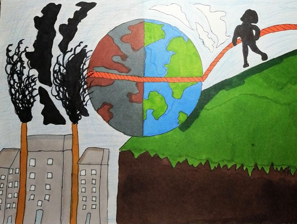 Рисунок на тему экологические проблемы