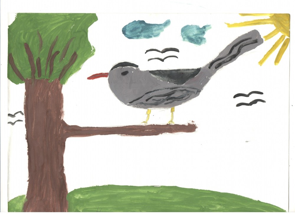 Занятие рисование перелетные птицы
