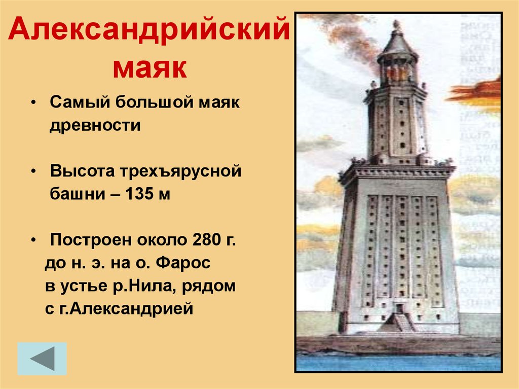 Характеристика маяка. Фаросский Маяк в Александрии внутри. Фаросский Маяк строение в Александрии. Фаросский Маяк Александрийский план. Сострат Архитектор Александрийского маяка.