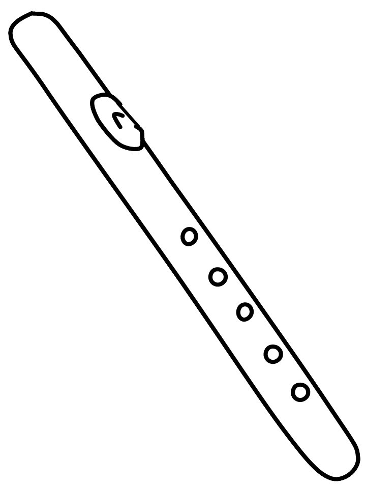 Распечатать флейту. Флейта раскраска для детей. Дудочка раскраска. Раскраска флейта музыкальный инструмент. Дудочка рисунок.