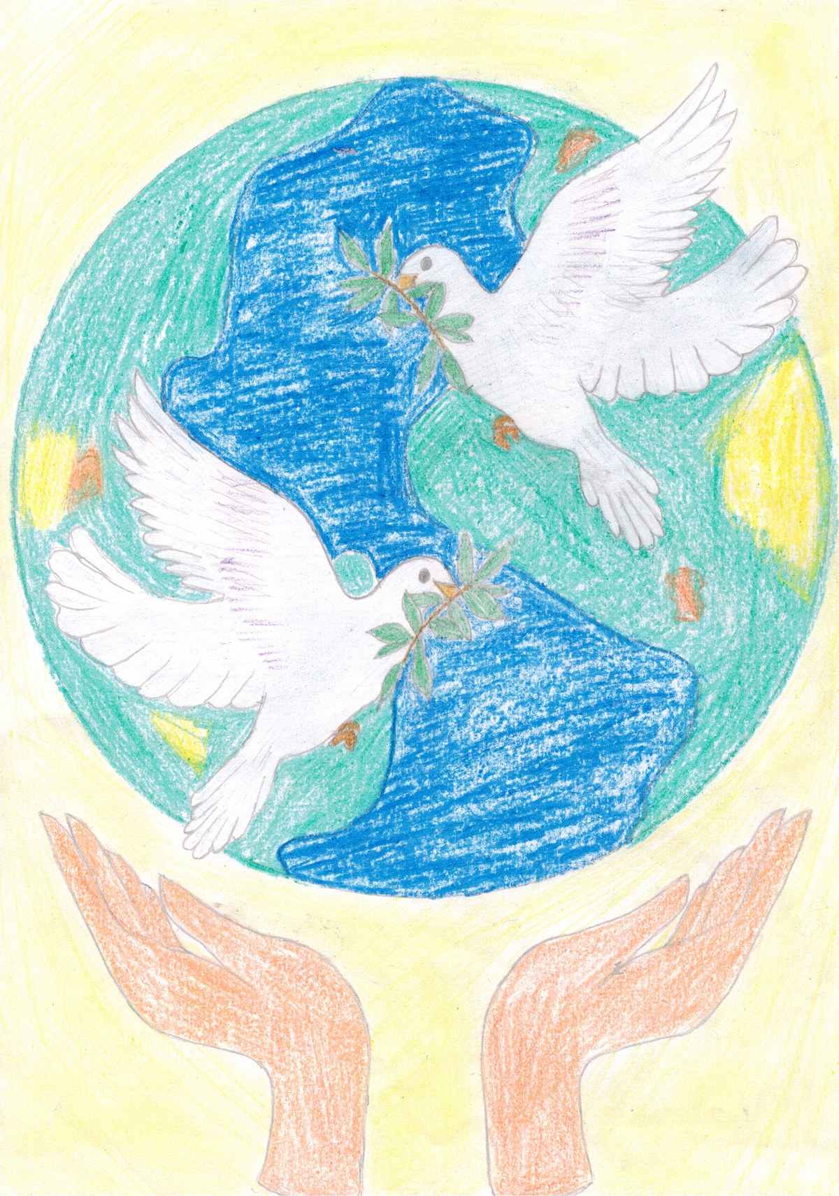 Рисунок миру мир