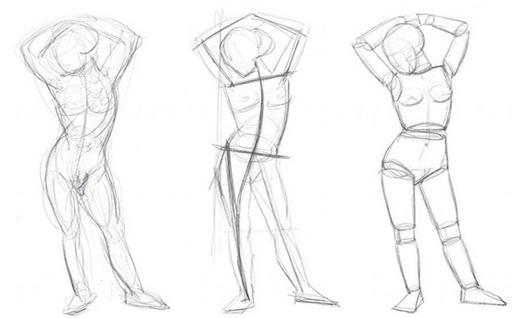 Тела карандашом поэтапно. Анатомия тела для рисования. Эскиз тела. Фигура человека для рисования. Схема рисования тела.