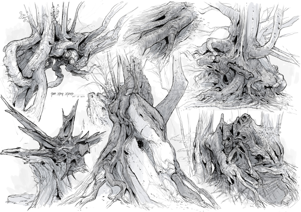 Drawing through