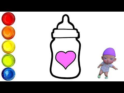 Детская бутылочка рисунок
