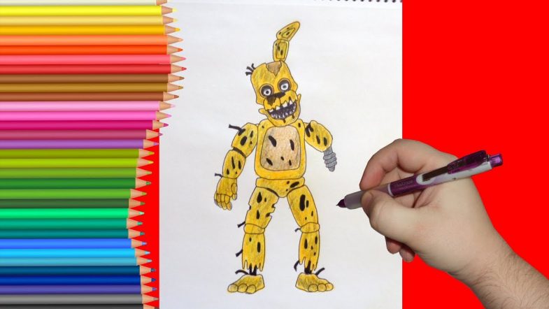 Как нарисовать fnaf