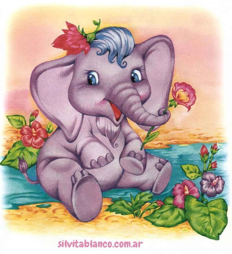 Веселый слоник. Слоненок. Слонёнок мультяшный. Слоненок для детей.
