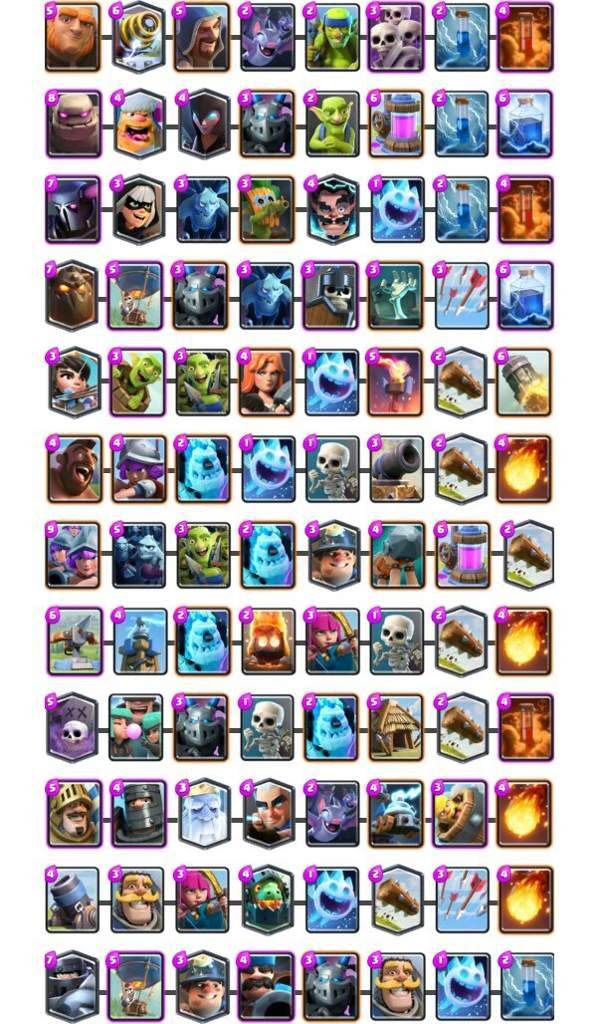 Что делает книга карт в клеш рояль. Карточки Clash Royale. Клеш рояль бойцы. Карты в клеш рояль название. Карточки всех персонажей клеш рояль.