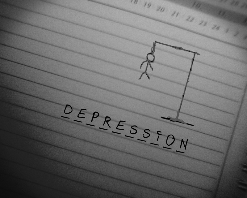 Писать депрессия