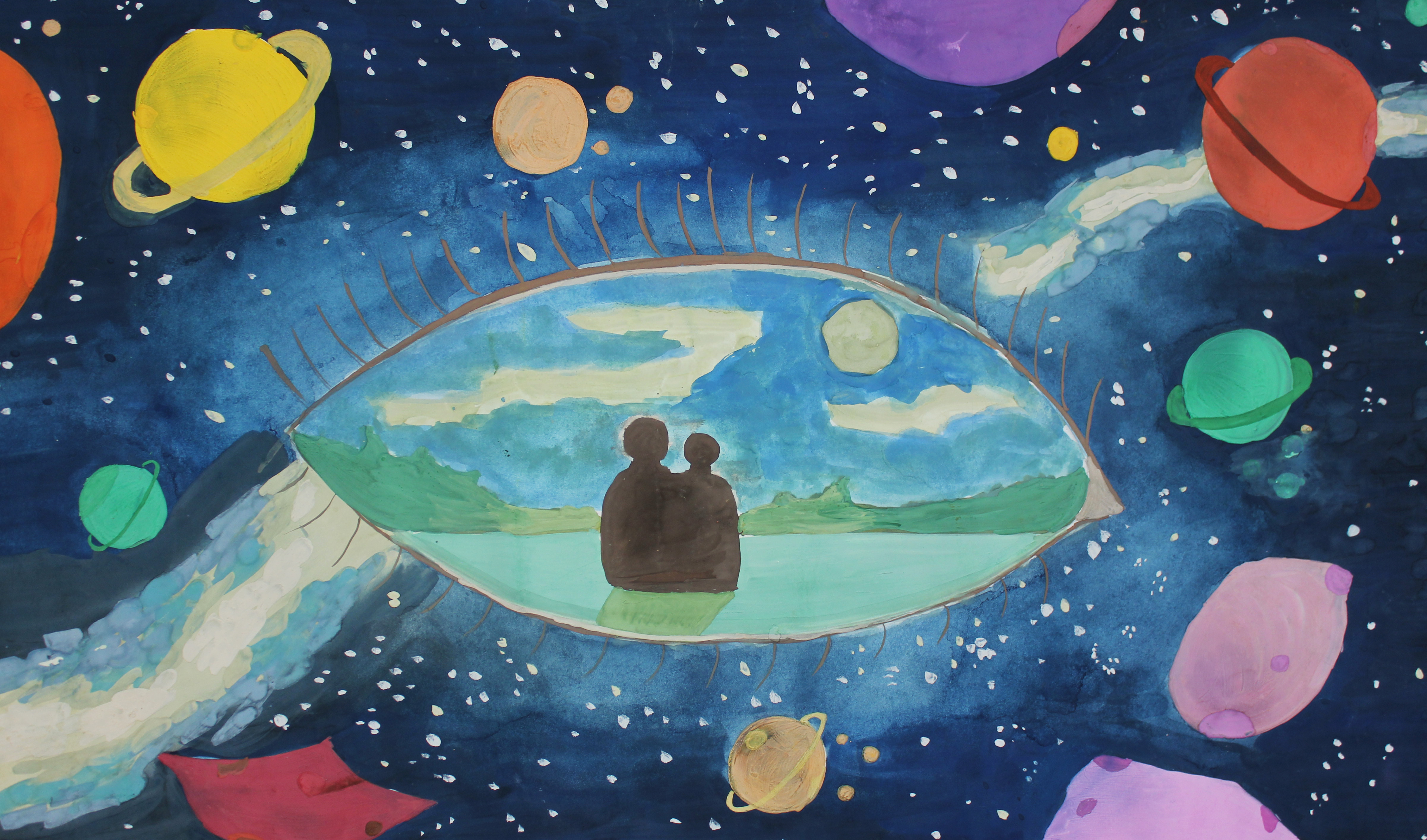 Рисунок планеты 5 класс. Рисунок на тему космос. Космос глазами детей рисунки конкурс. Рисунок на космическую тему. Космос рисунок для детей.