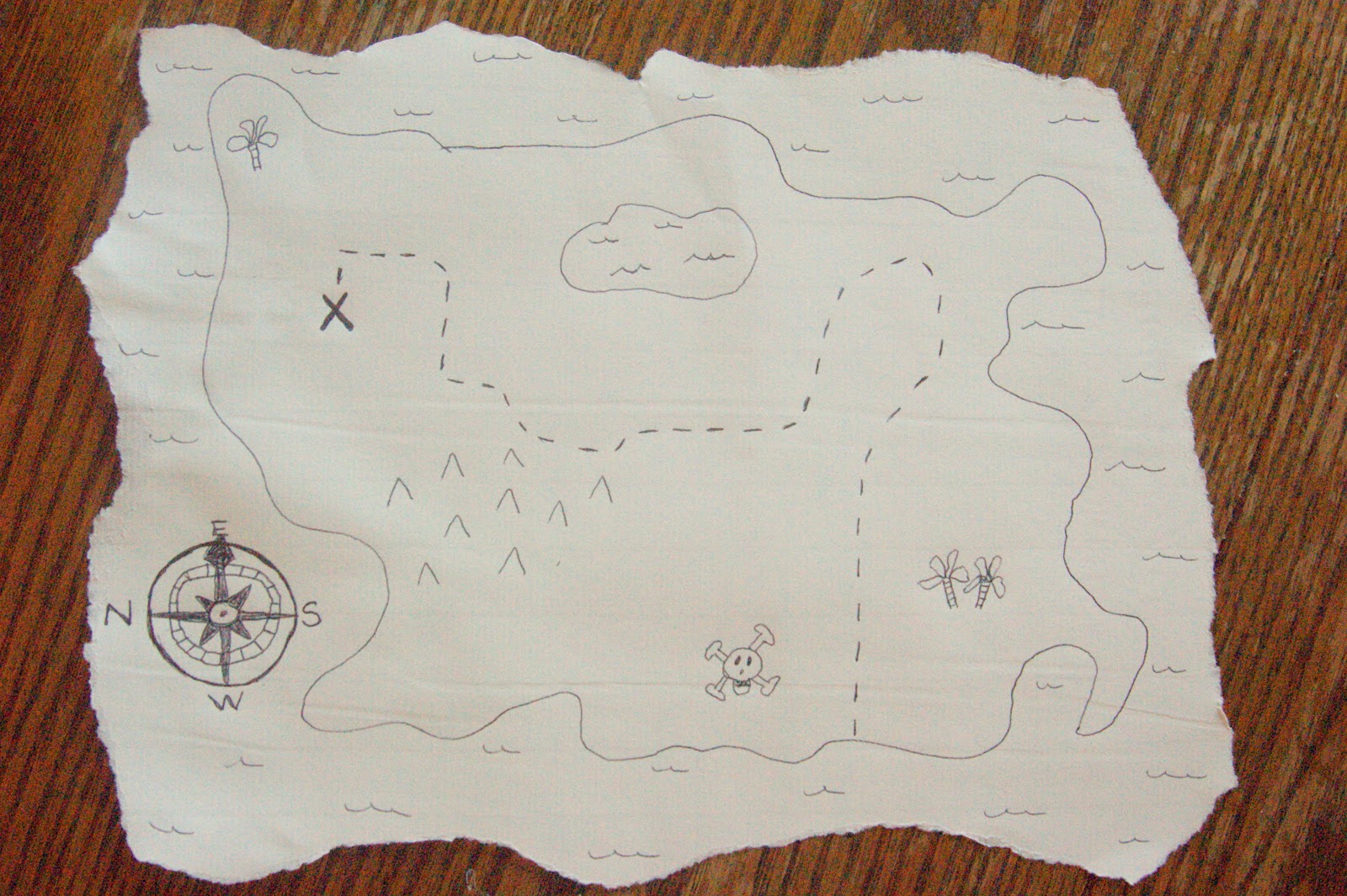 Как нарисовать карту сокровищ для детей в квартире фото