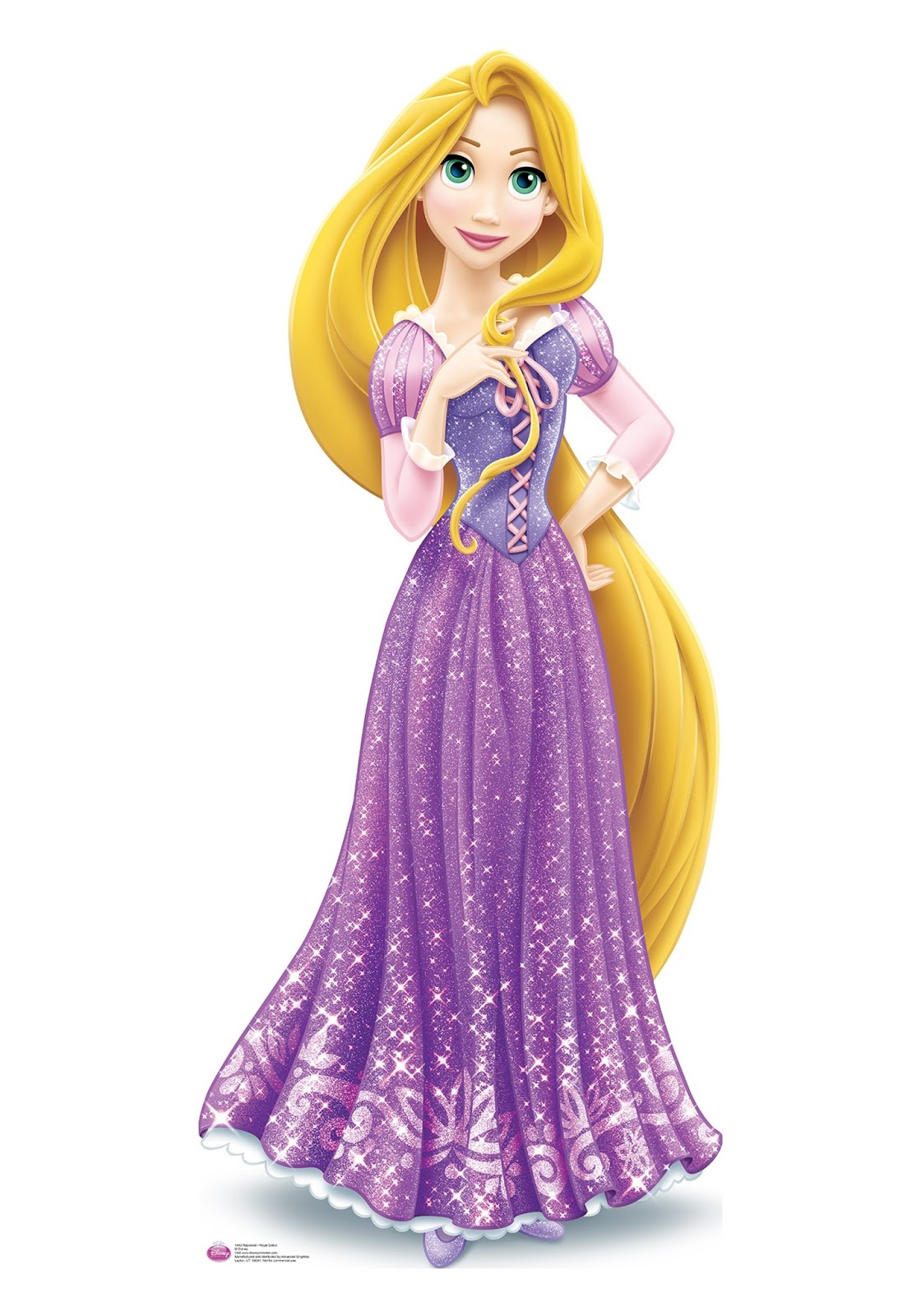 rapunzel royal debut lifesize standup%2B %2BCopia