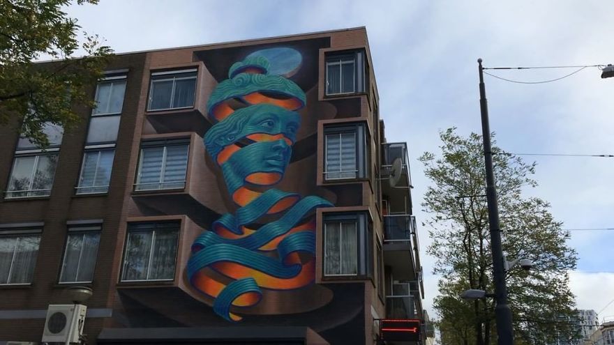 Художник создает красивый стрит-арт по всей Европе, Wild Drawing