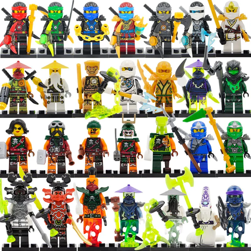 Лего ниндзя герои: Герои и минифигурки | LEGO® NINJAGO
