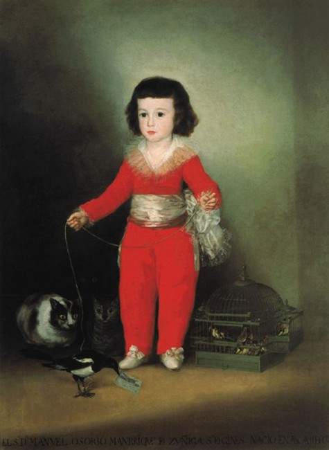 Портрет Дона Мануэля Осорио и Сунига. Около 1792