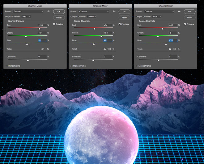 How To Create 80s Style Retrowave Art in Adobe Photoshop