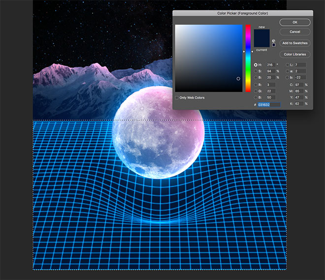 How To Create 80s Style Retrowave Art in Adobe Photoshop