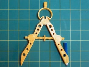 Print-In-Place Bow Compass