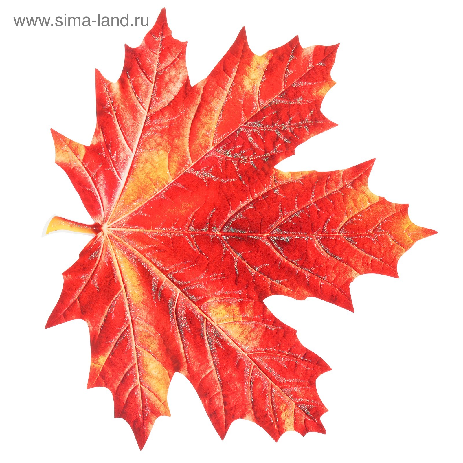 Красный кленовый лист