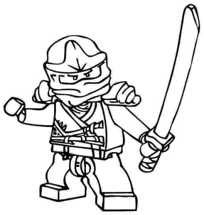 Kai - Ninjago Coloring Page