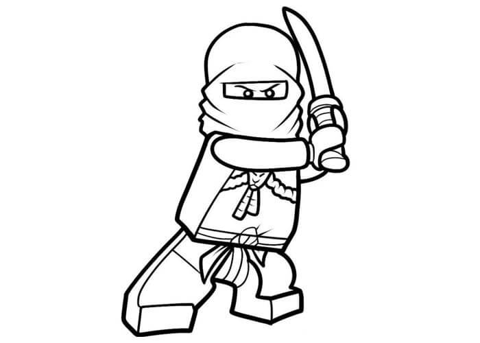 Ninjago Coloring Page