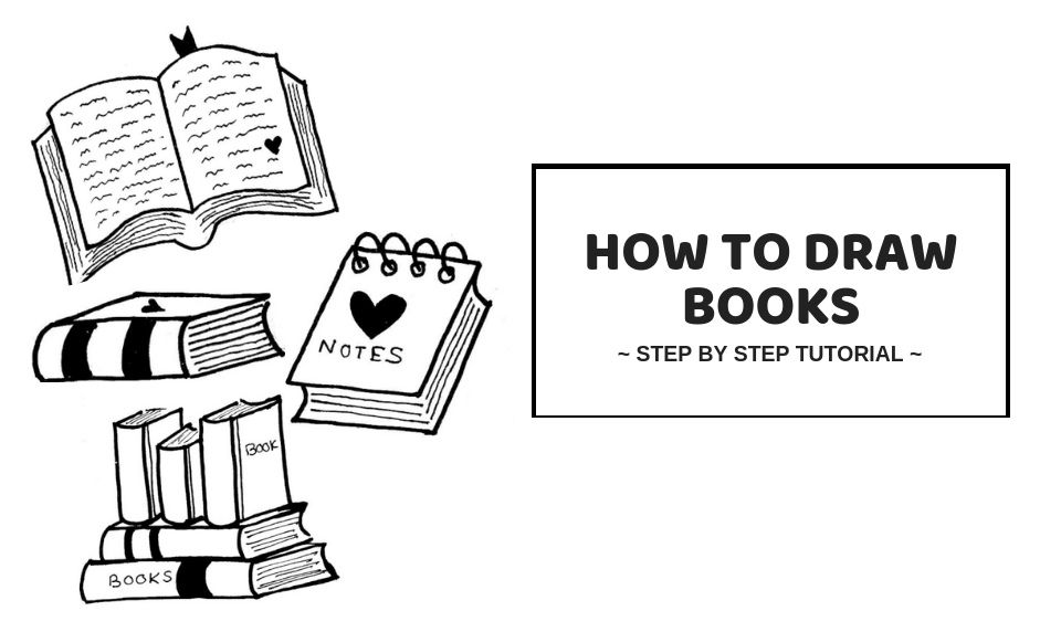 How To Draw A Book - Easy Tutorial For Beginners