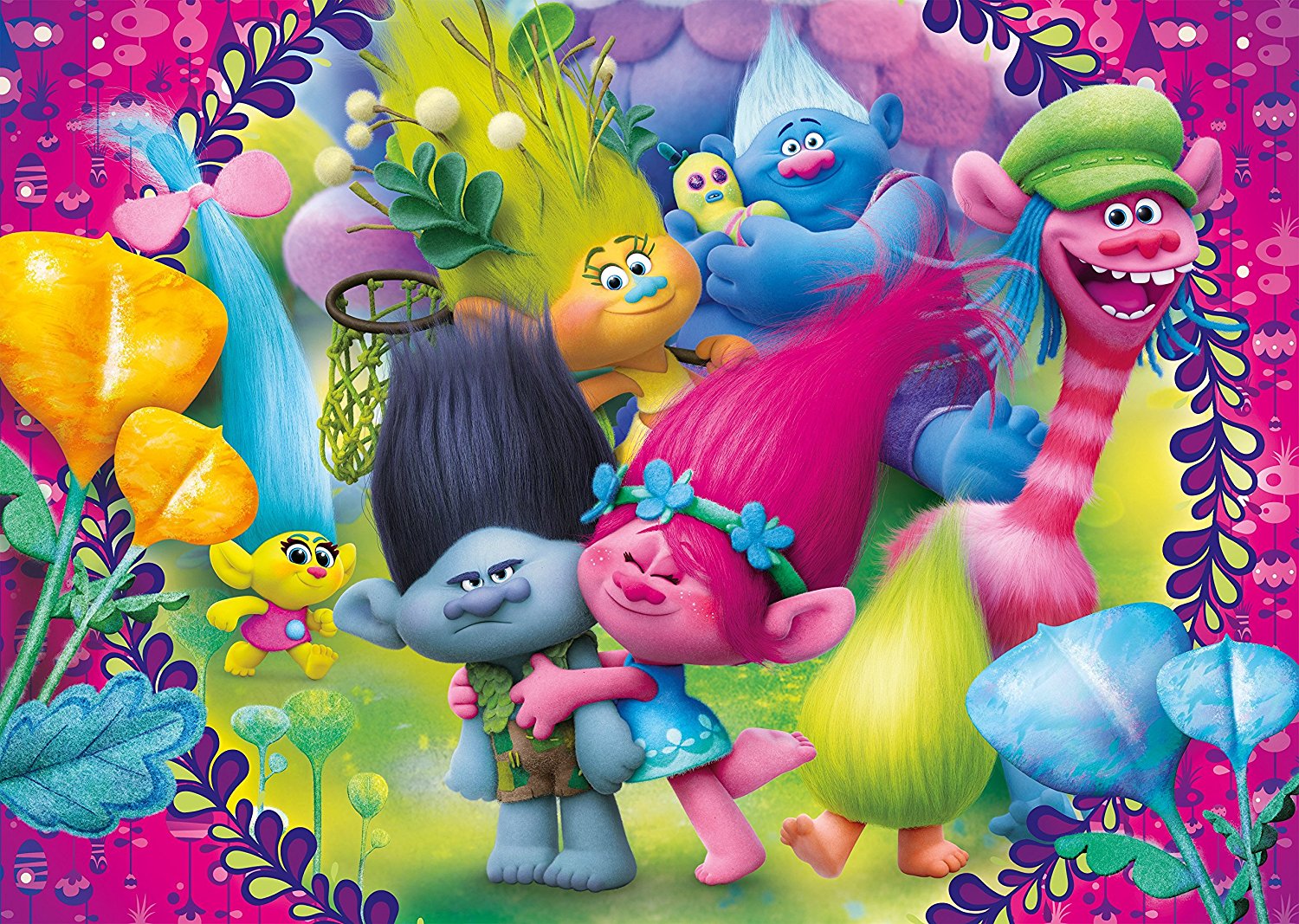 trolls jigsaw puzzle 60 pieces.60830 1.fs