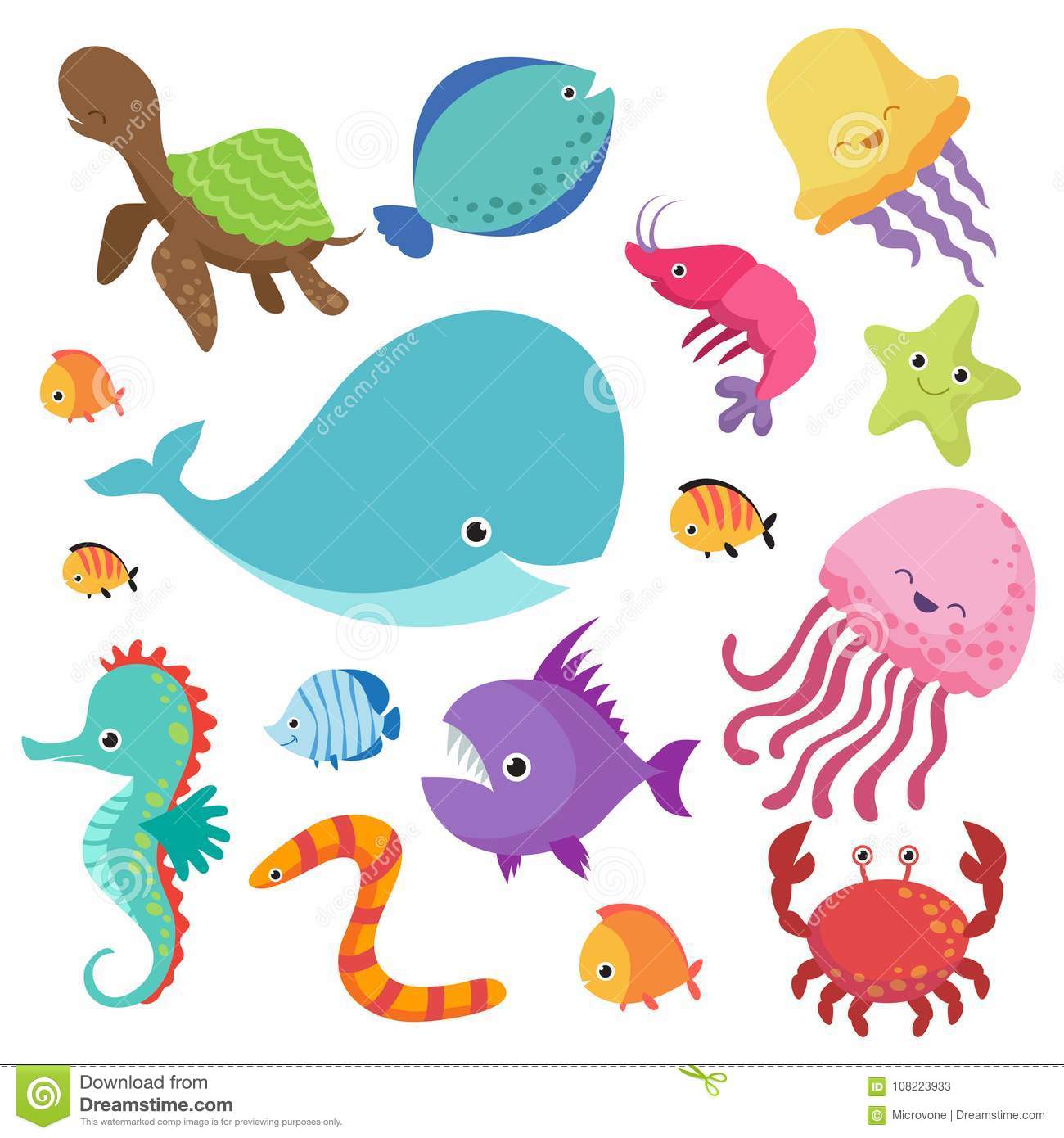 Картинки для детей рыбы для детского сада (6)