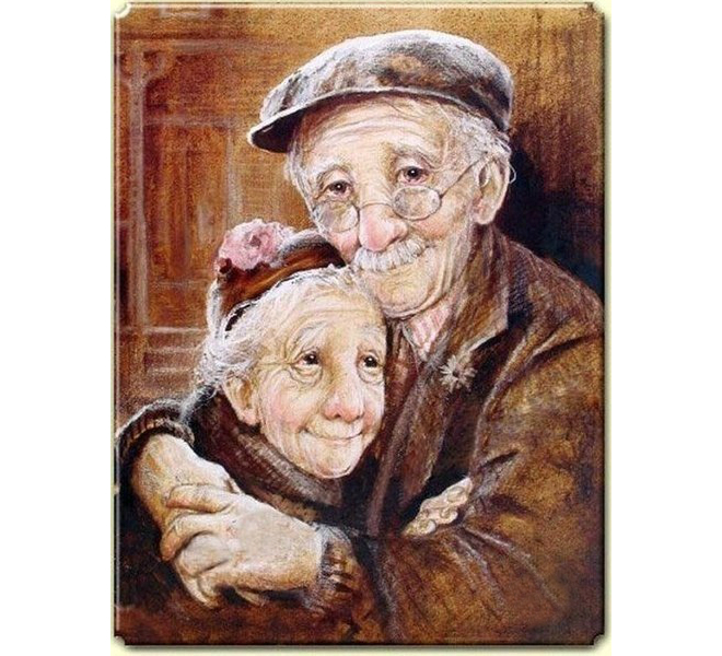 Рисунки на тему Мои дедушка и бабушка   сборка (15)