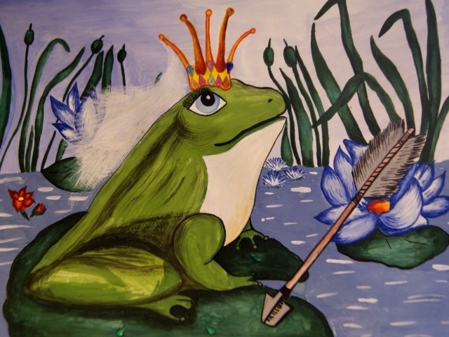 Рисунки карандашом к сказке царевна лягушка для 5 класса 007
