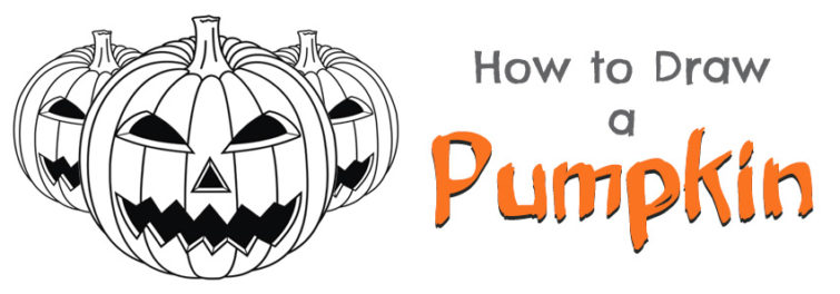 How to Draw a Pumpkin