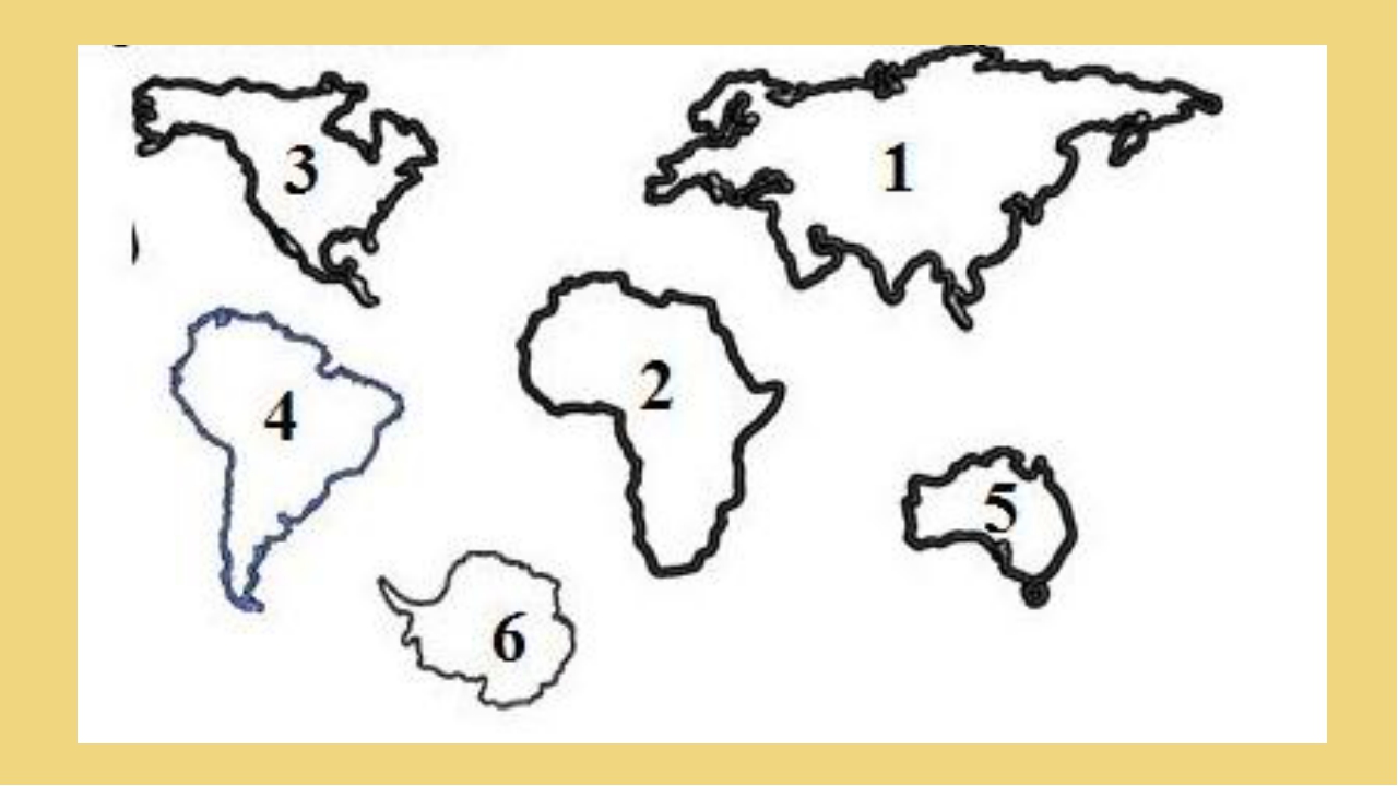 Карта материков распечатать. Материки контур. Контуры материков. Очертания материков. Силуэты континентов.