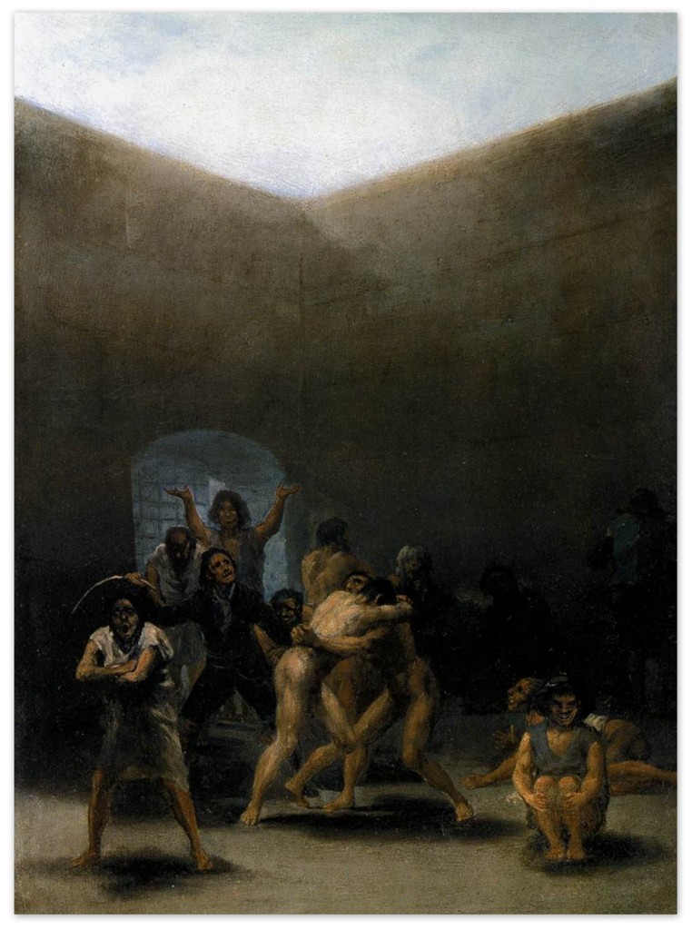 Франсиско Гойя - Двор дурдом (1794)