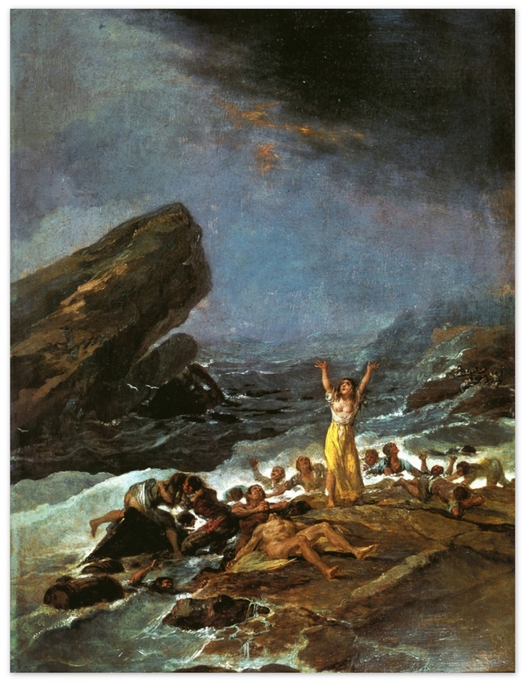 Франсиско Гойя - Кораблекрушение (1793 -1794)