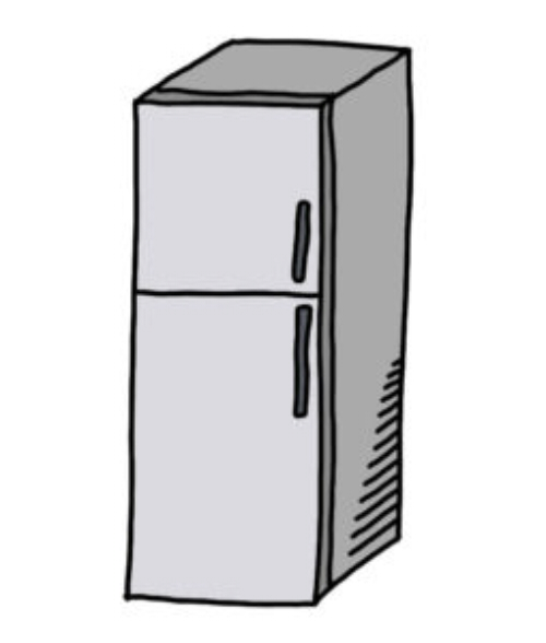 Рисунок холодильника