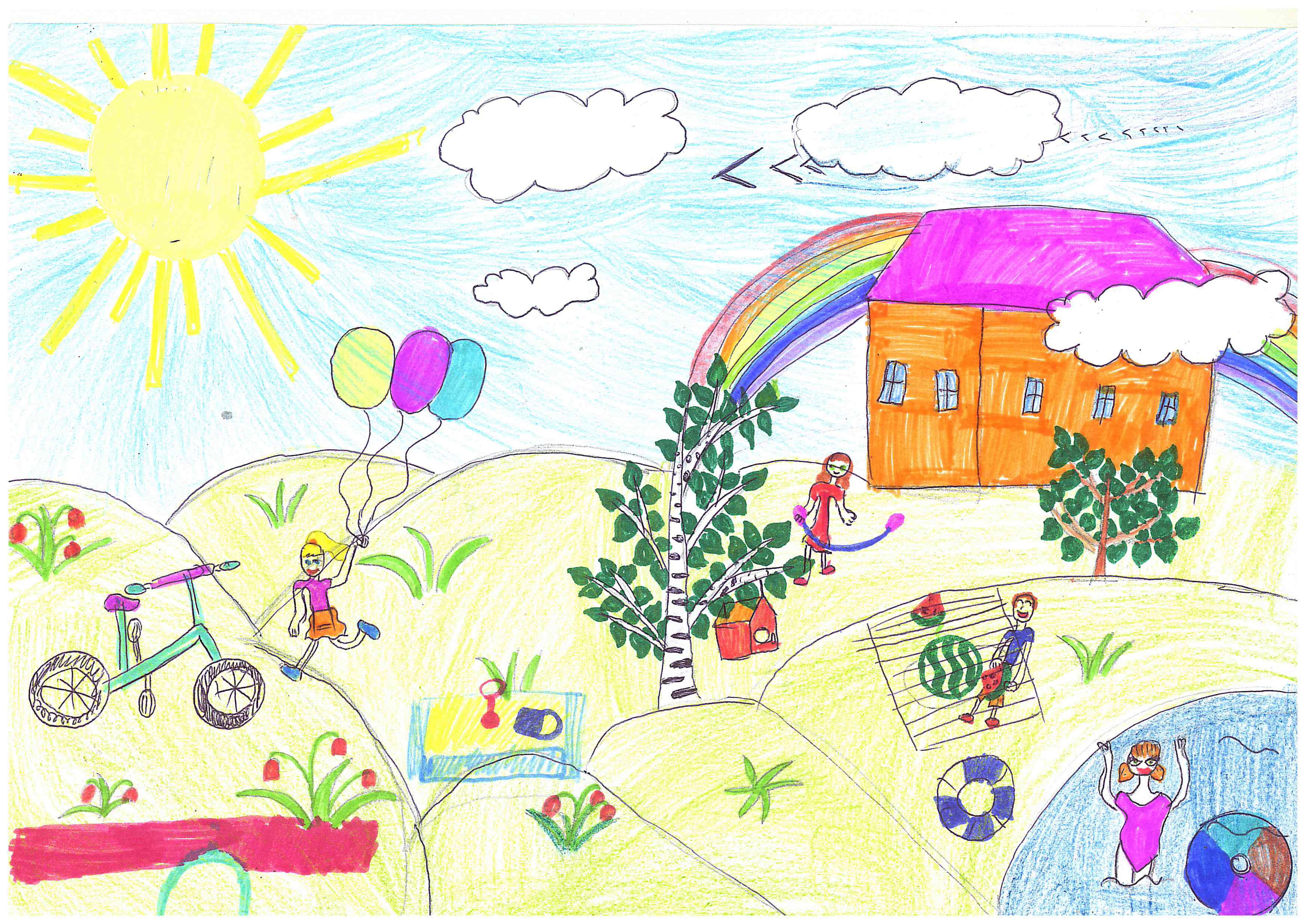 Про лето 5 класс. Рисунок лето. Рисунок на тему лето. Детские летние рисунки. Рисунок о лете.