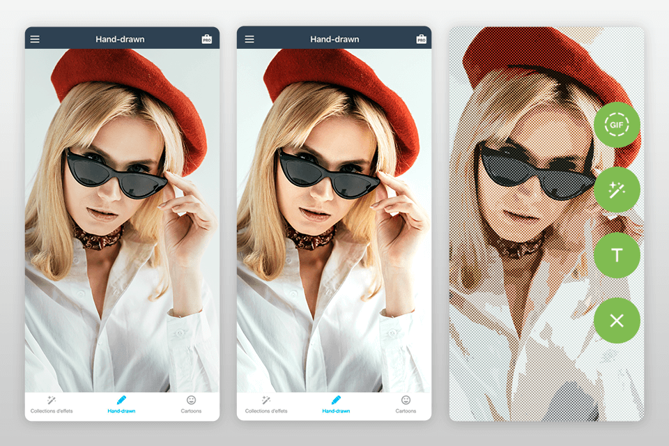 cartoon yourself video effects cartoon pictures app interface