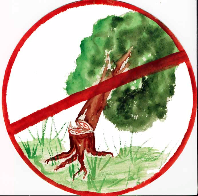 Нельзя рубить деревья. Экологические знаки. Знаки защиты природы. Природоохранные знаки. Природоохранные знакизнак.