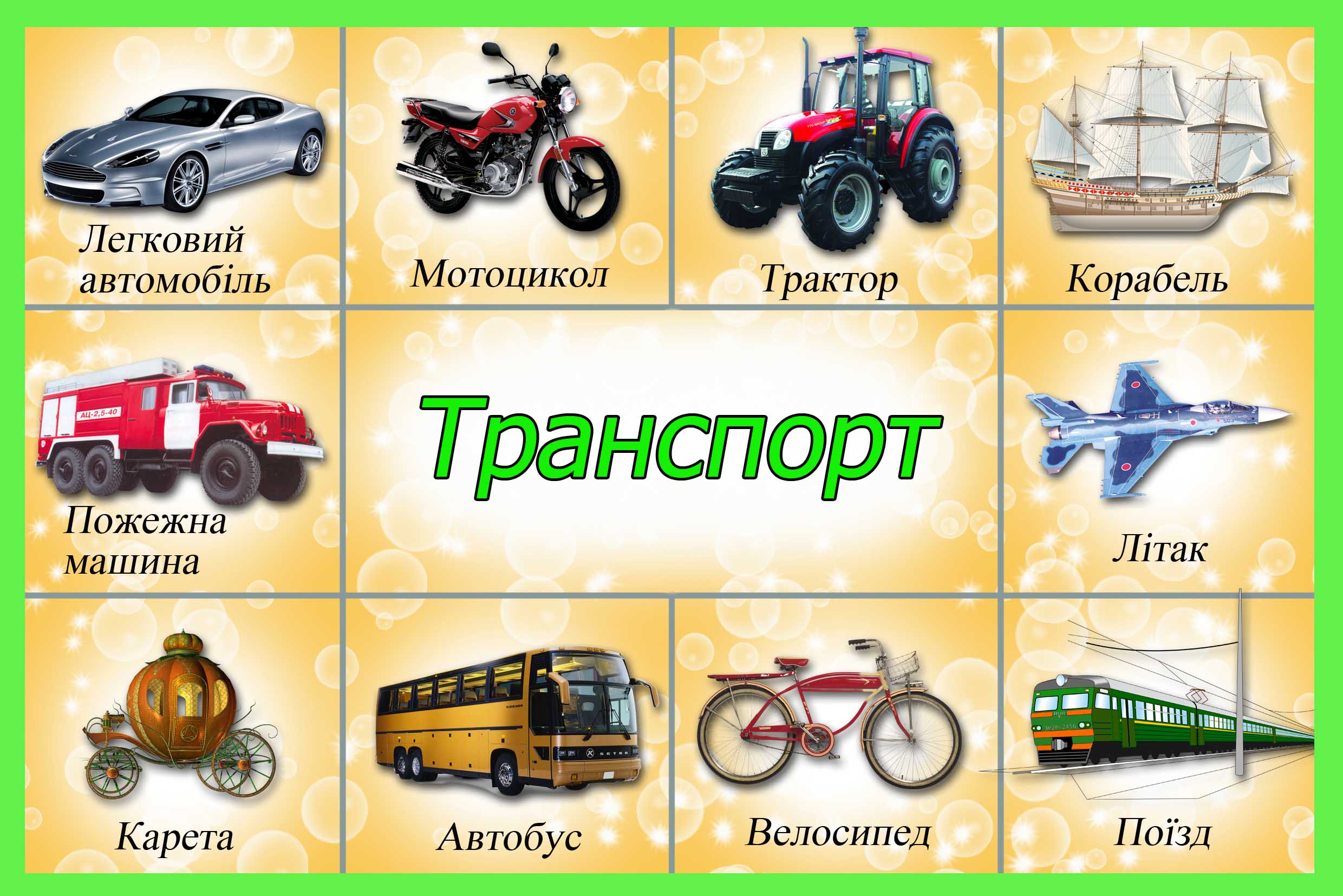 История транспорта картинки