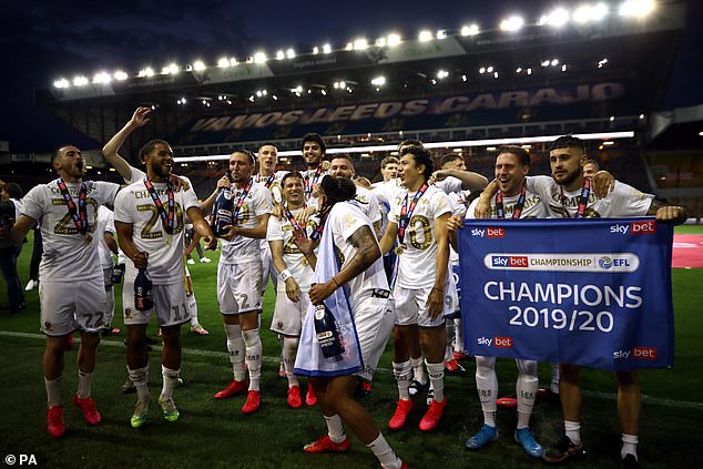 Leeds won the Championship in 2019-20 but it