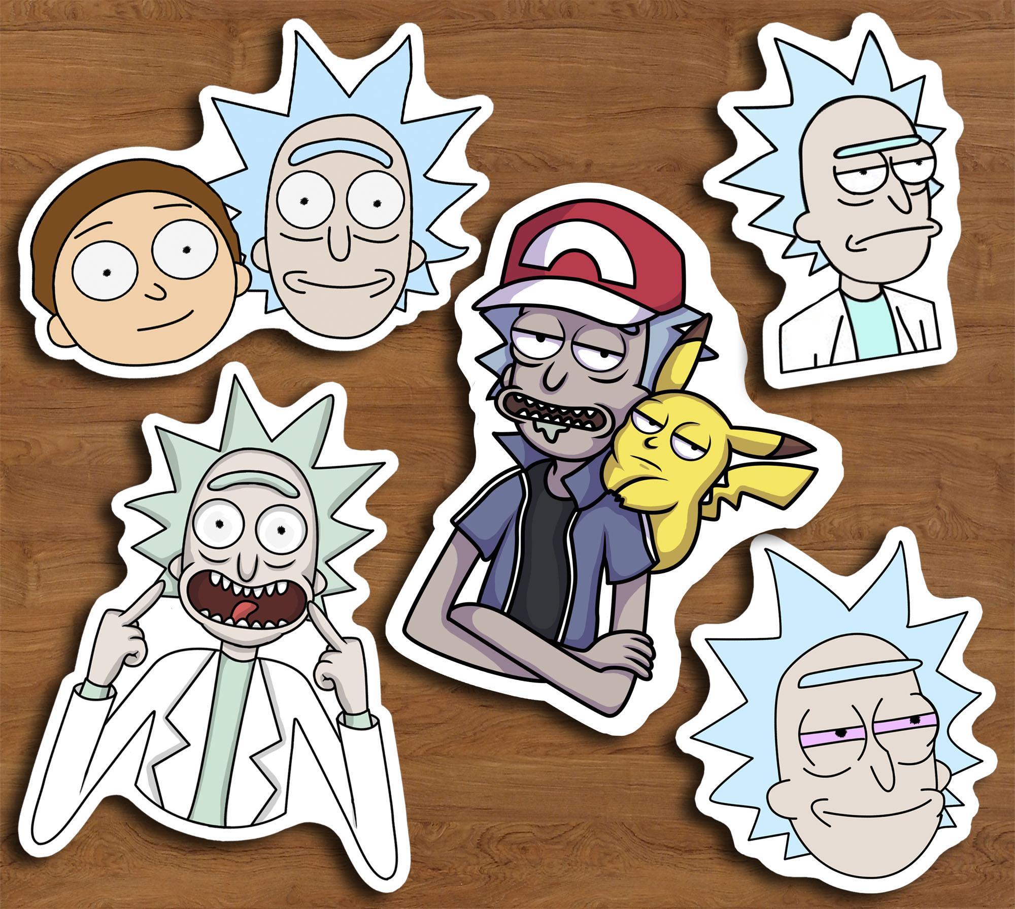 Rick and Morty Стикеры