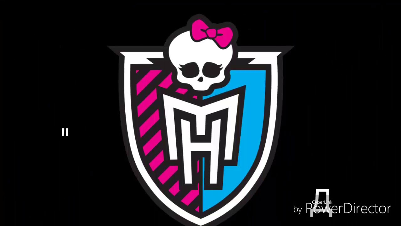Логотип монстр хай на прозрачном фоне
