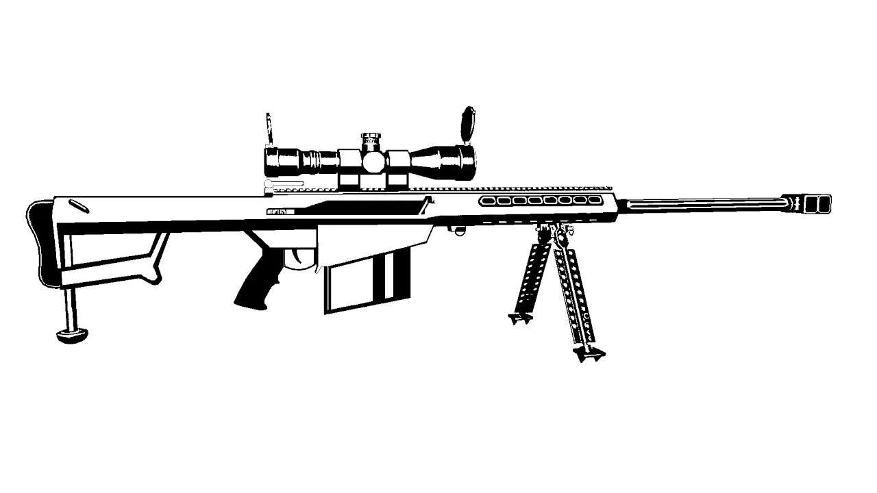 Чертеж снайперской винтовки. Barrett m107 чертеж. Снайперская винтовка Barrett m82 чертёж. Чертёж снайперской винтовки Баррет. Barrett 82a2 чертёж.