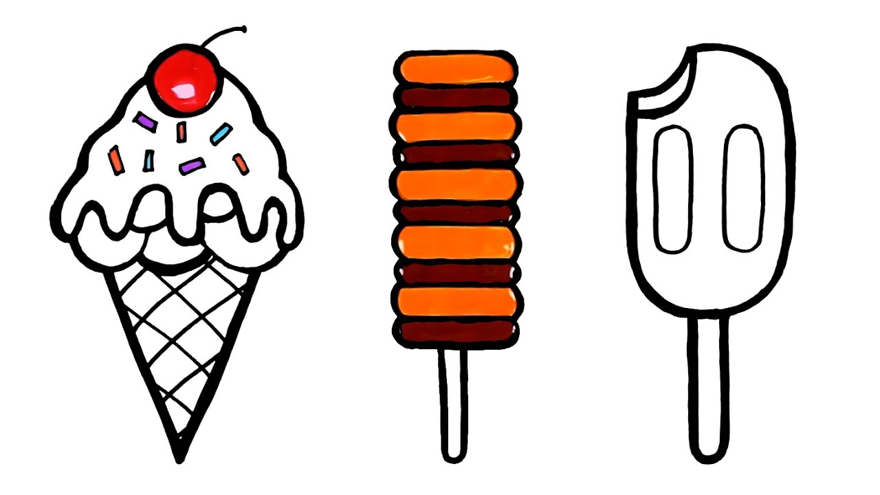 Как нарисовать мороженое в adobe illustrator