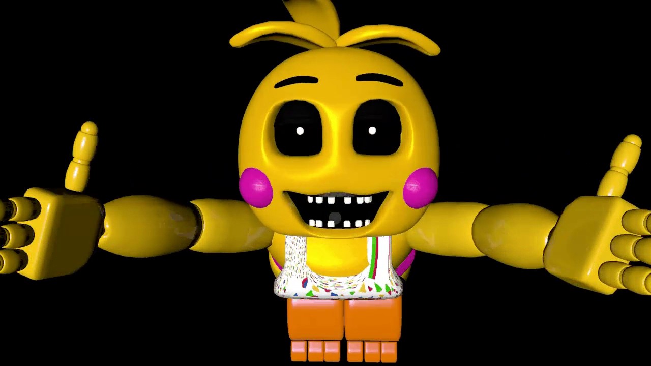 Кто такая чика. Той чика ФНАФ 2. FNAF 2 чика. FNAF 2 Jumpscare Toy chica.