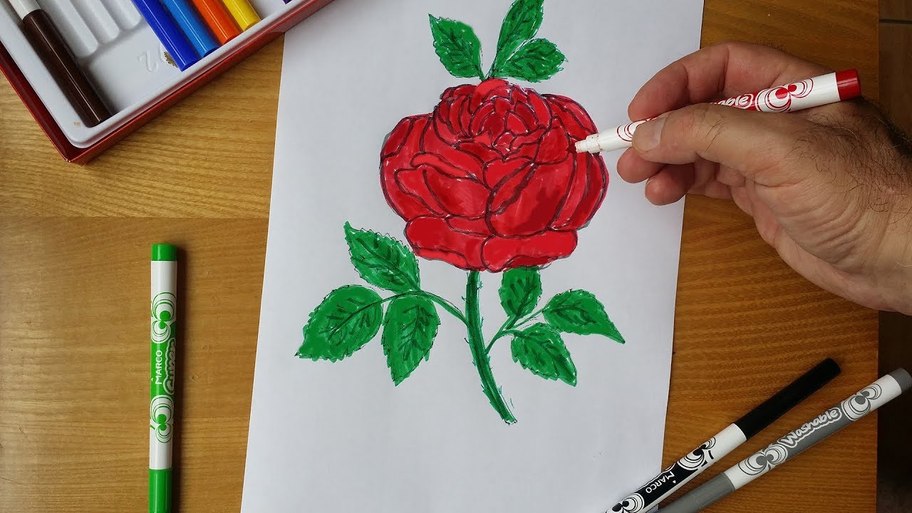 Как рисовать цветы для новичков