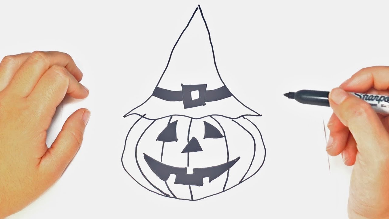 Рисунки на хэллоуин простые рисунки