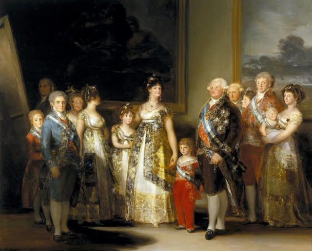 «Семья короля Карла IV» 1800 г.