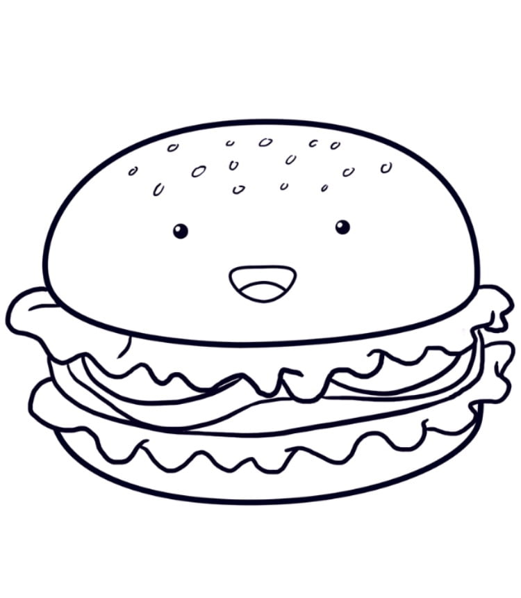 Рисуем гамбургер — этап 08