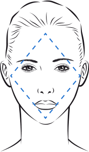 Diamond Face Shape