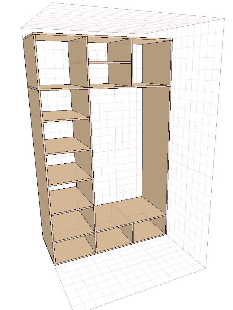 Как в просто нарисовать шкаф